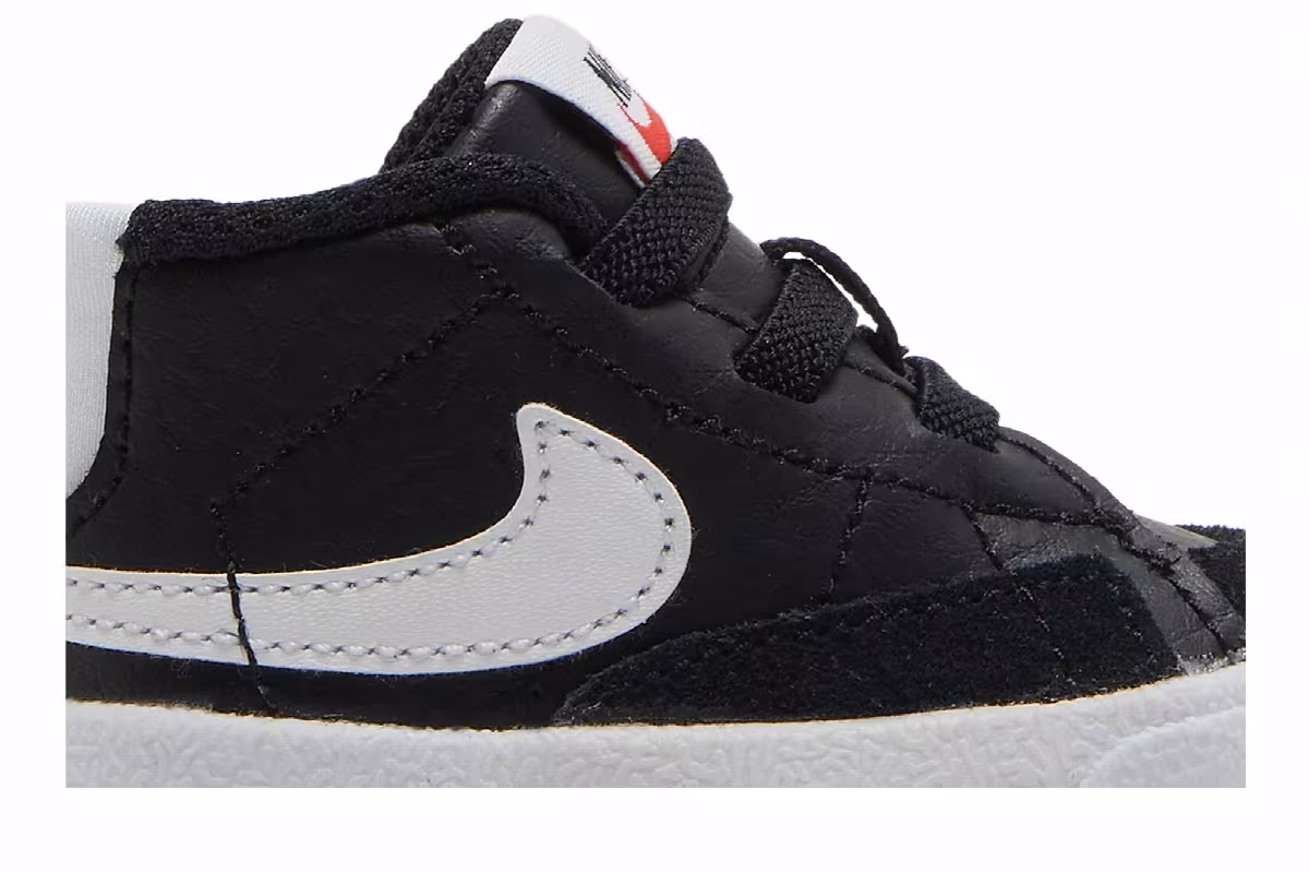 Nike Blazer Mid CB Black White, view 3