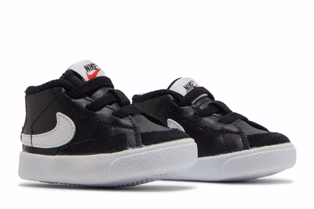 Nike Blazer Mid CB Black White, view 9