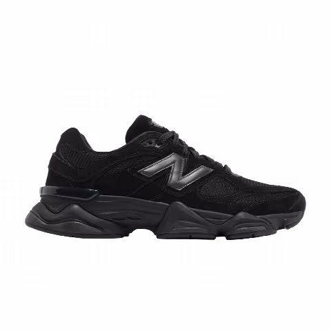 New Balance 9060 'Triple Black Suede'