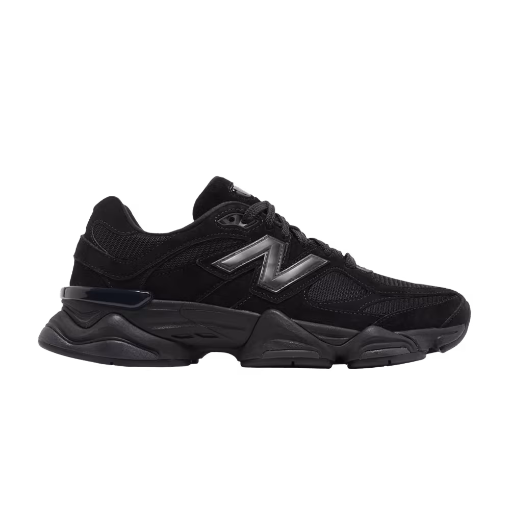 New Balance 9060 Triple Black Suede