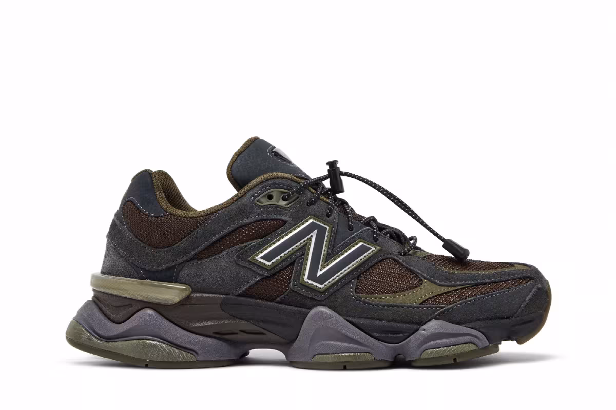 New Balance 9060 Blacktop Dark Moss, view 2
