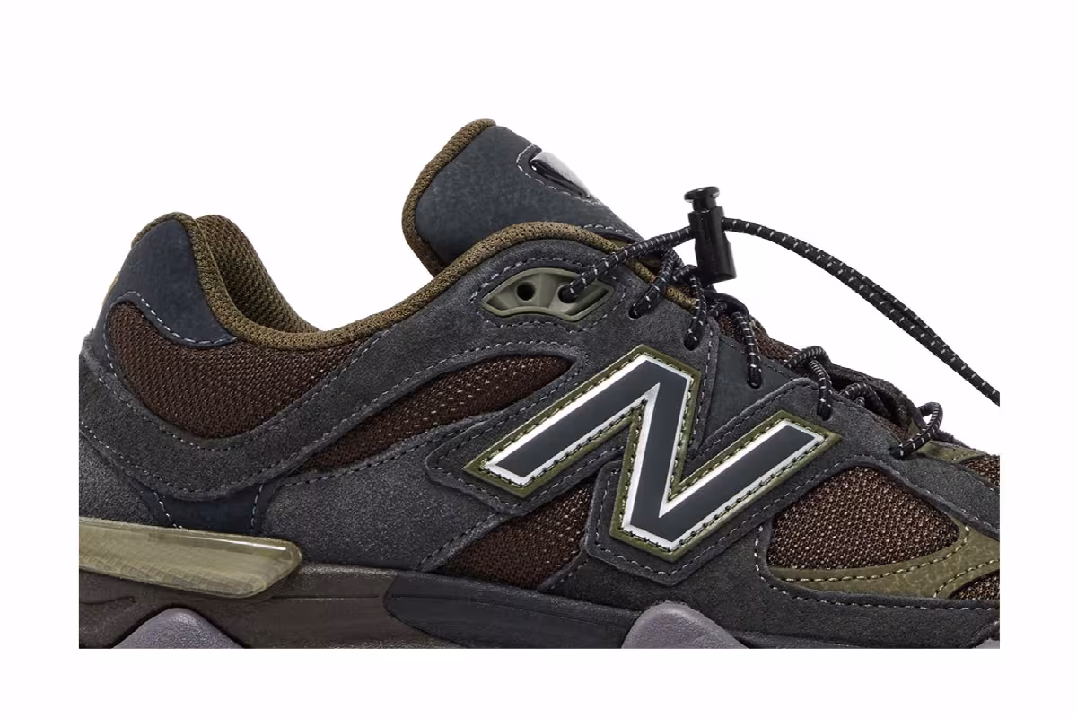New Balance 9060 Blacktop Dark Moss, view 3