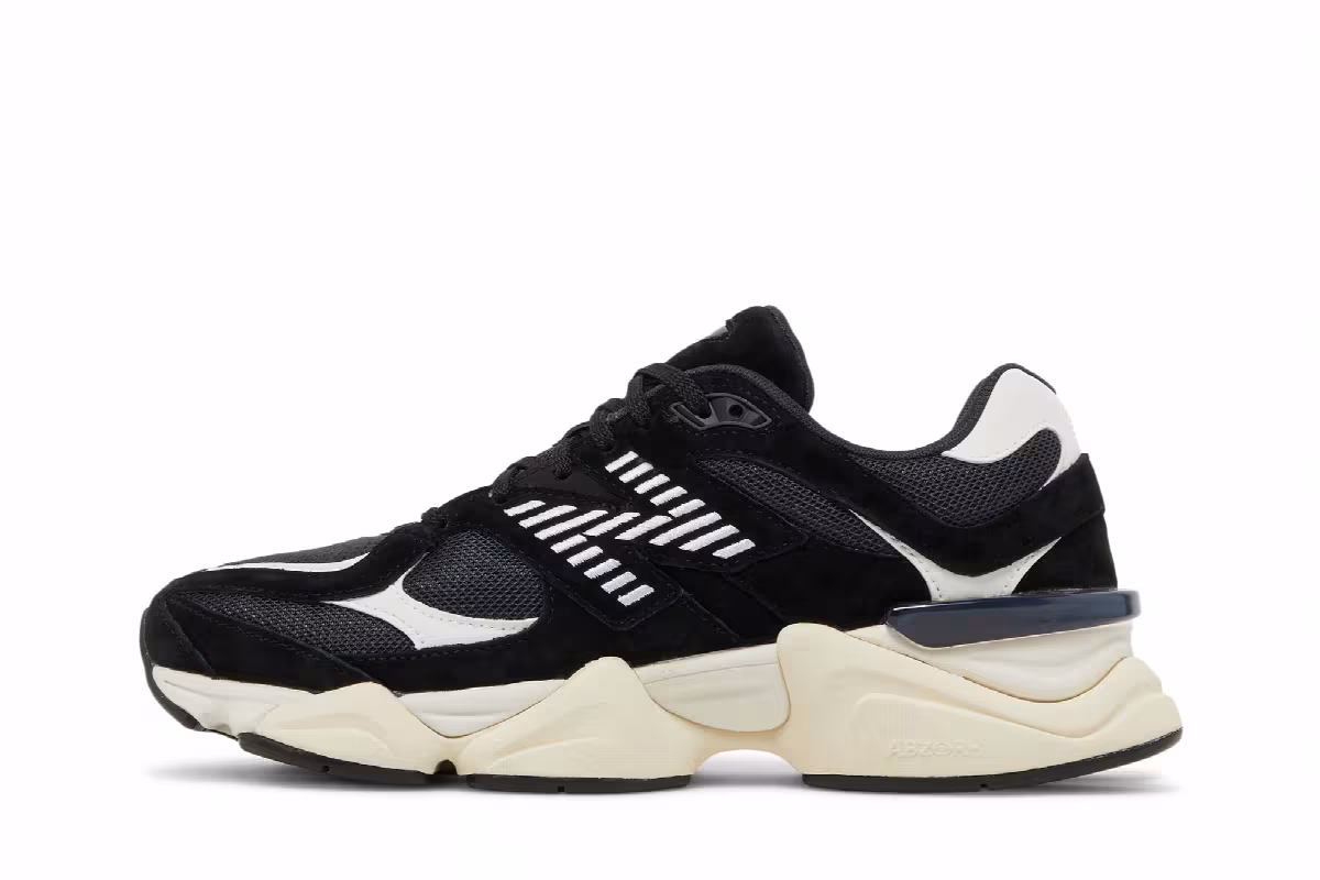 New Balance 9060 Black White, view 4