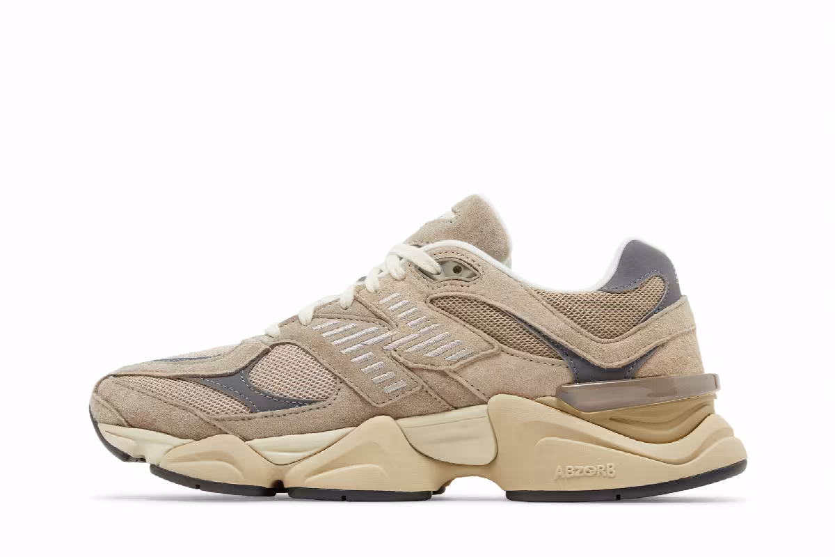 New Balance 9060 Driftwood Castlerock, view 4