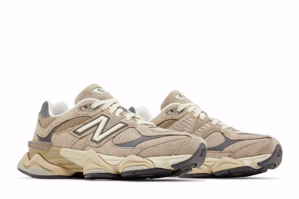 New Balance 9060 Driftwood Castlerock, view 9