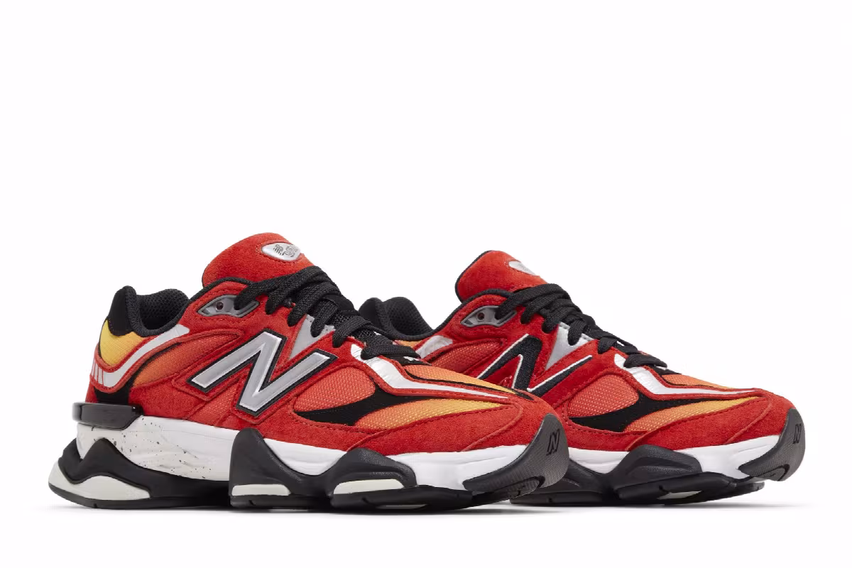 DTLR x New Balance 9060 Fire Sign, view 9