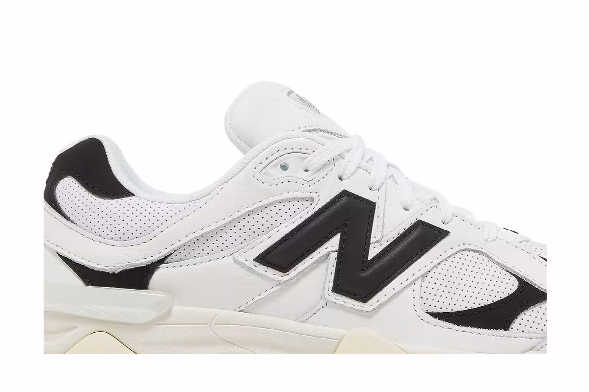 New Balance 9060 White Black, view 3