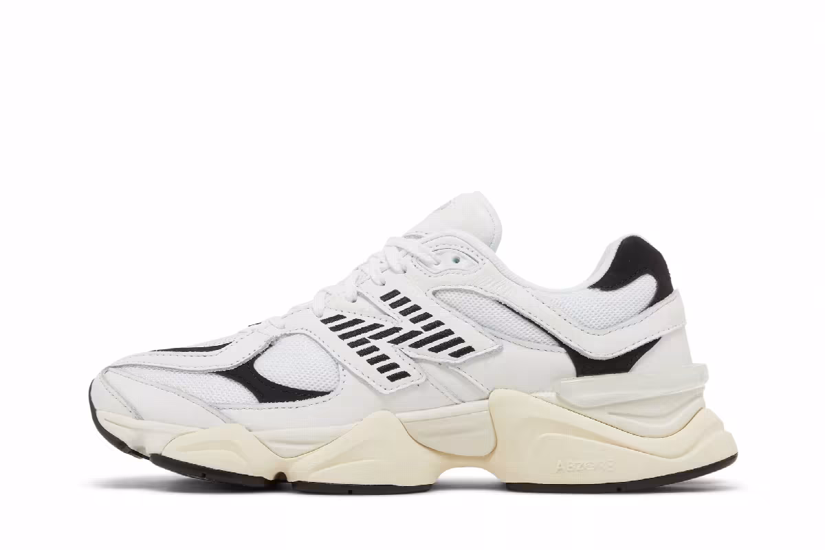 New Balance 9060 White Black, view 4