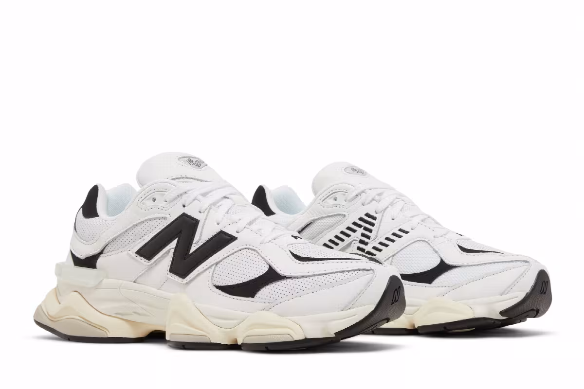 New Balance 9060 White Black, view 9
