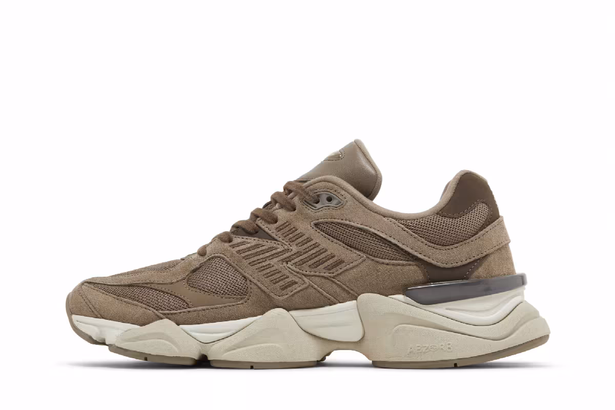 New Balance 9060 Mushroom Brown, view 4