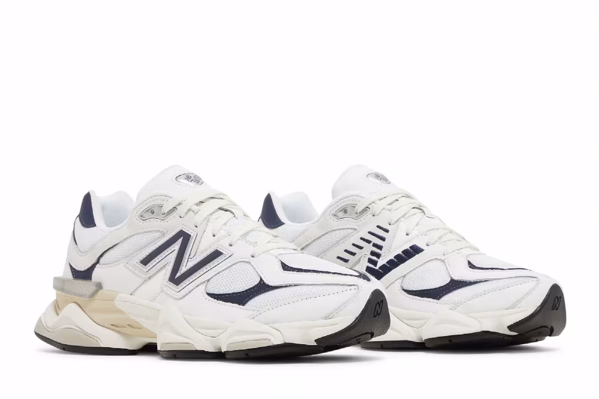 New Balance 9060 White Navy, view 9