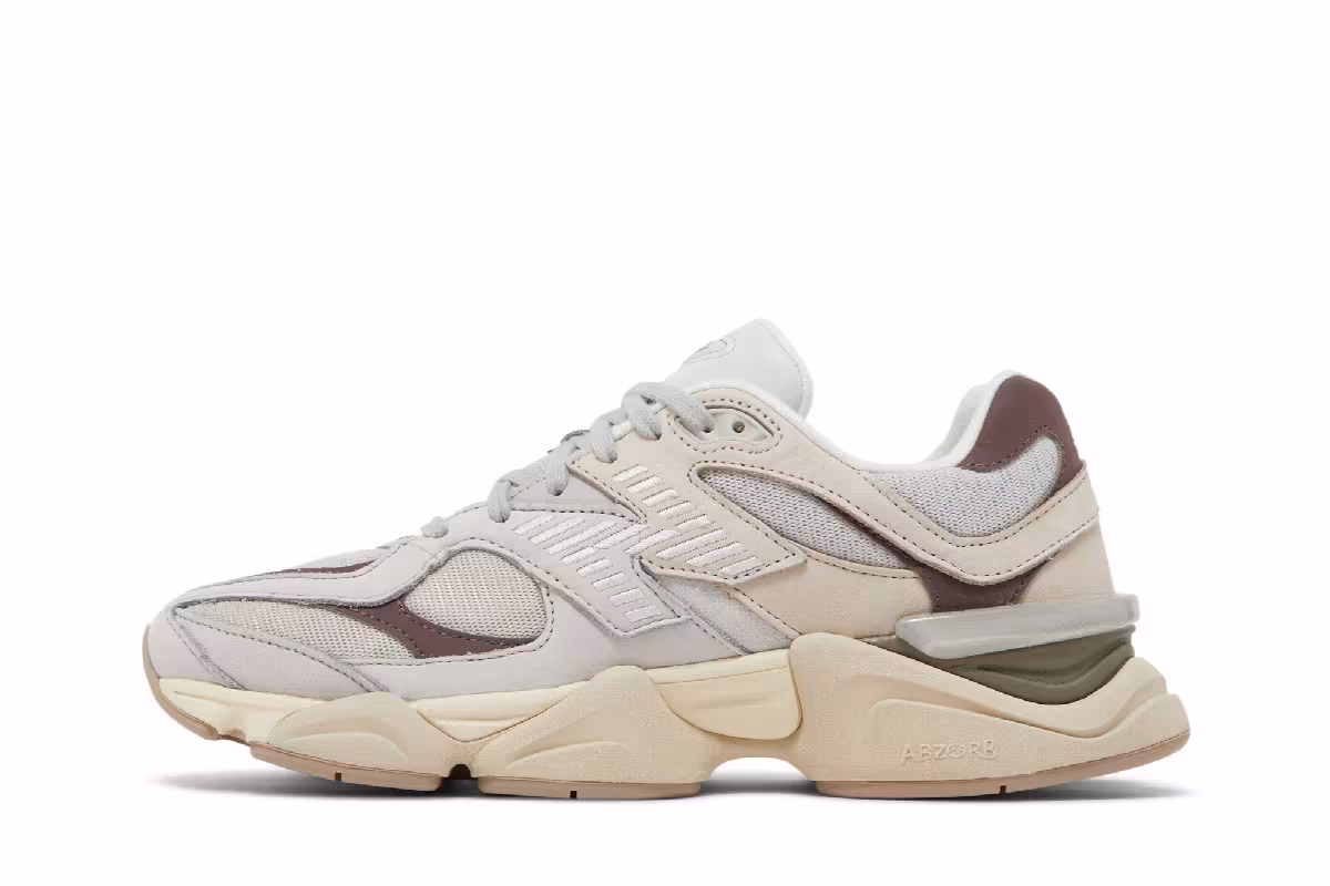 New Balance 9060 Grey Matter Timberwolf, view 4