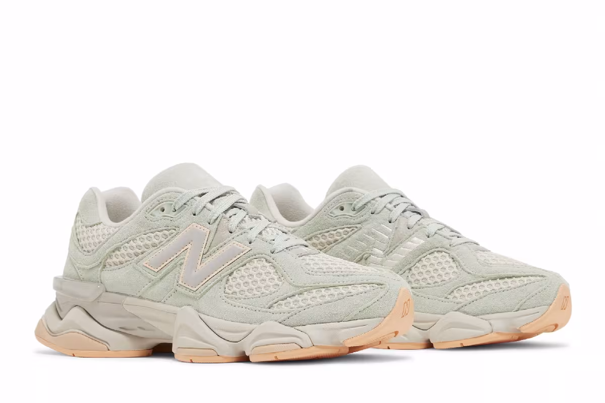 The Whitaker Group x New Balance 9060 Missing Pieces Pack - Silver Moss Green, view 9