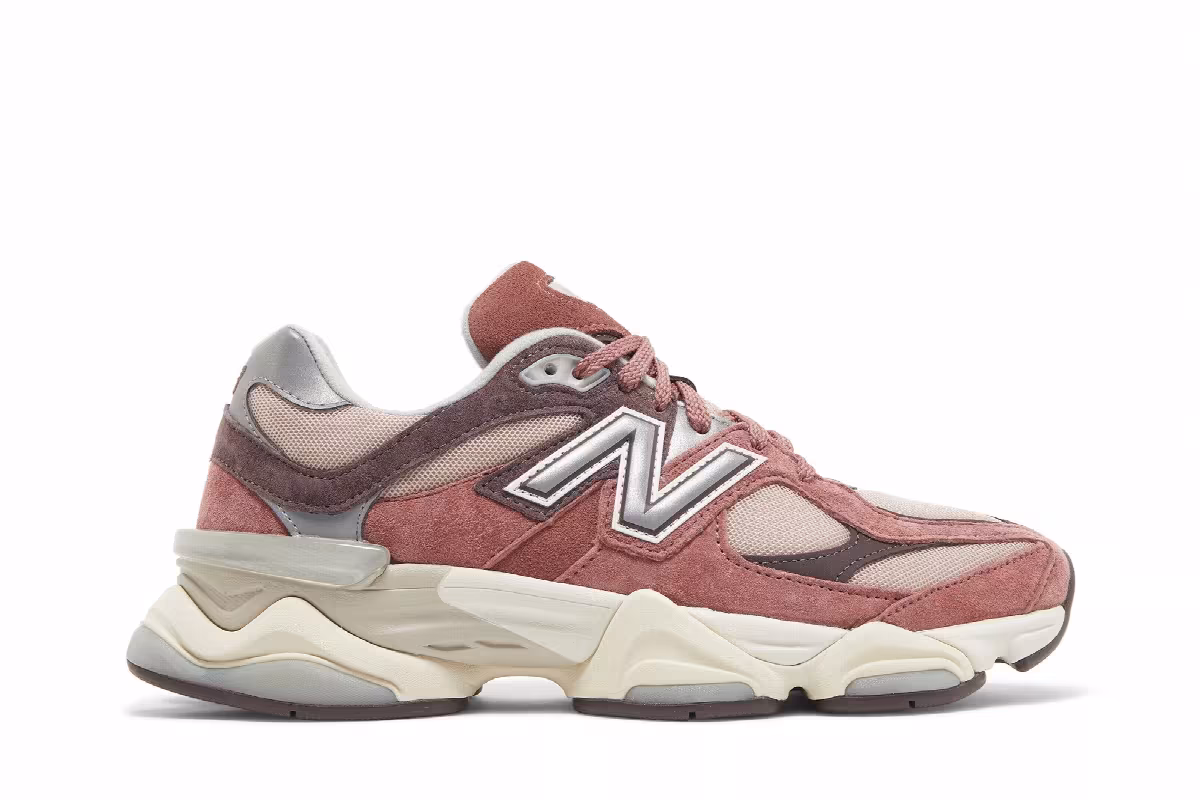New Balance 9060 Cherry Blossom Pack - Mineral Red, view 2