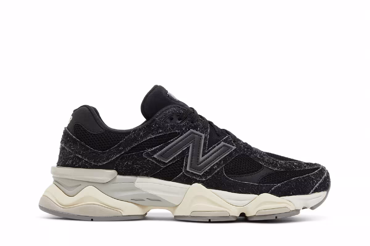 New Balance 9060 Suede Pack - Black, view 2