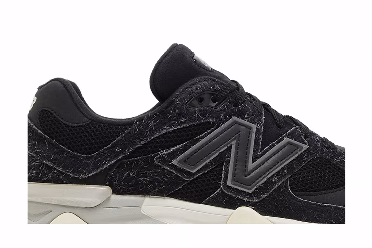 New Balance 9060 Suede Pack - Black, view 3