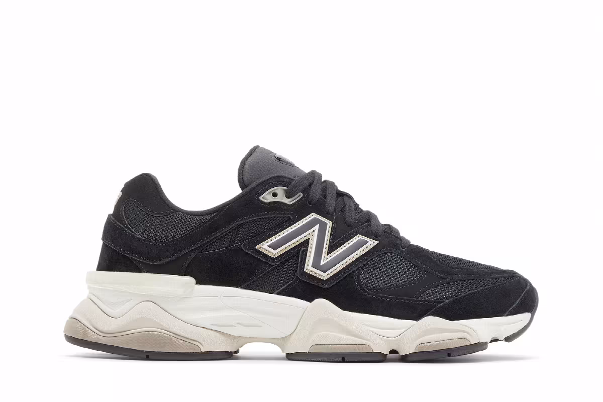 Beauty & Youth x New Balance 9060 Black White, view 2