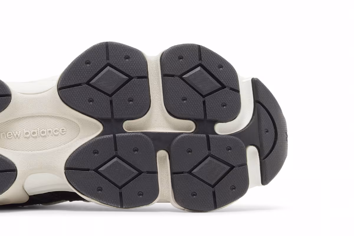 Beauty & Youth x New Balance 9060 Black White, view 6