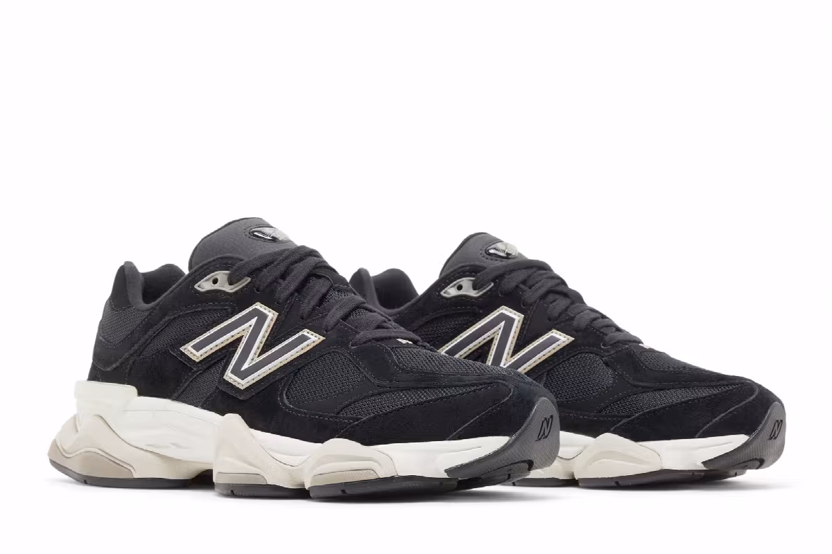 Beauty & Youth x New Balance 9060 Black White, view 9