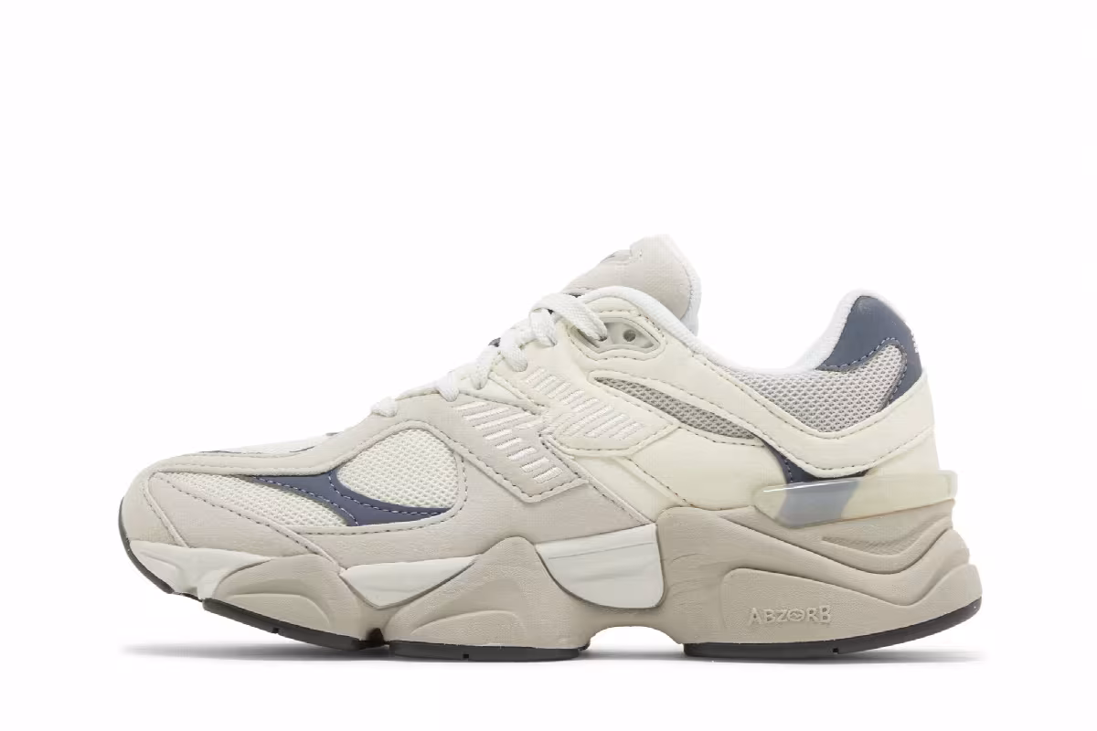 New Balance 9060 Big Kid Moonrock Linen, view 4