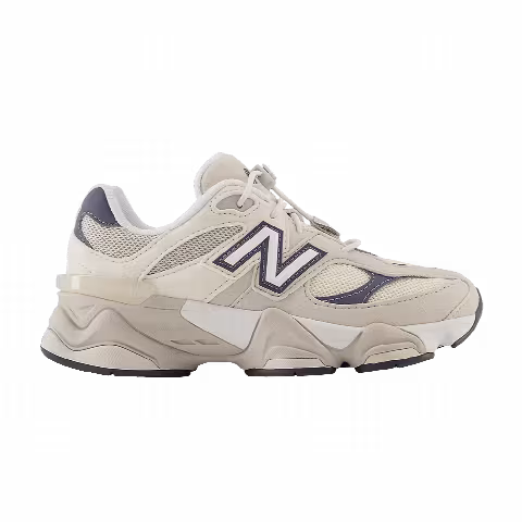 New Balance 9060 Little Kid Wide 'Moonrock Linen Lace Toggle'