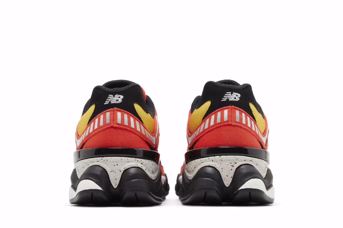 DTLR x New Balance 9060 Big Kid Fire Sign, view 7