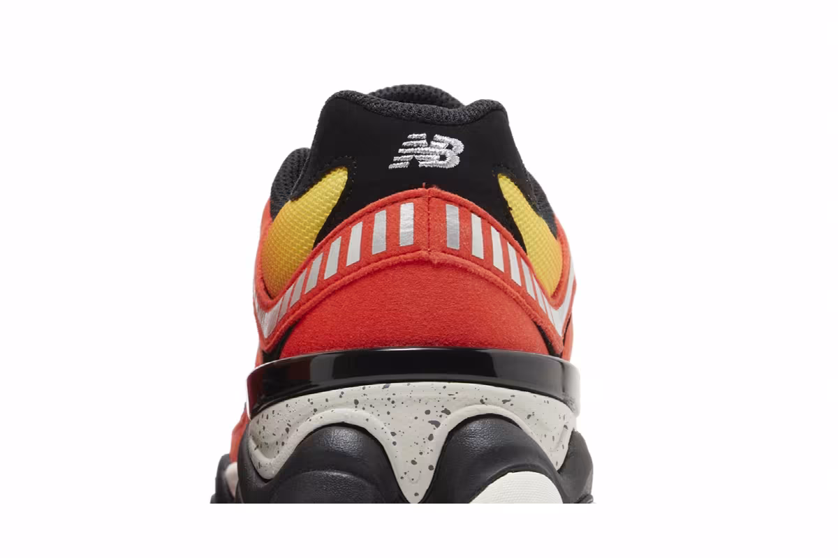 DTLR x New Balance 9060 Big Kid Fire Sign, view 8