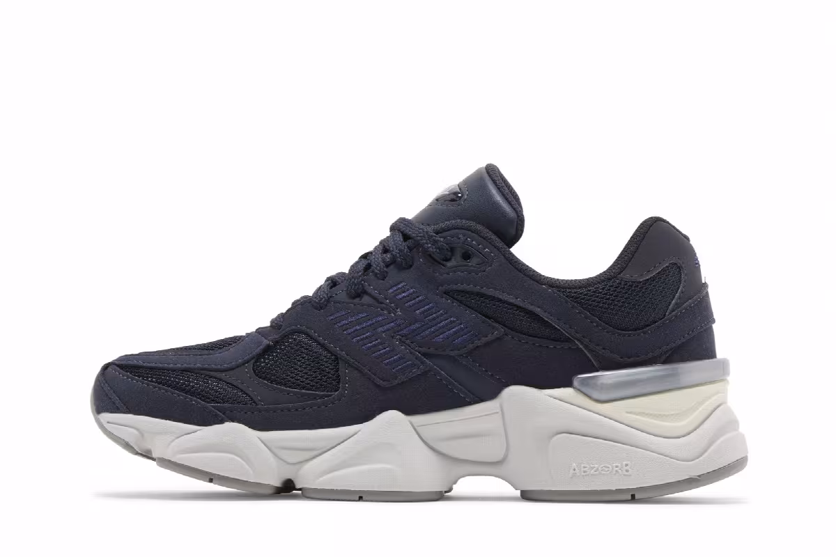 New Balance 9060 Big Kid Eclipse Navy, view 4