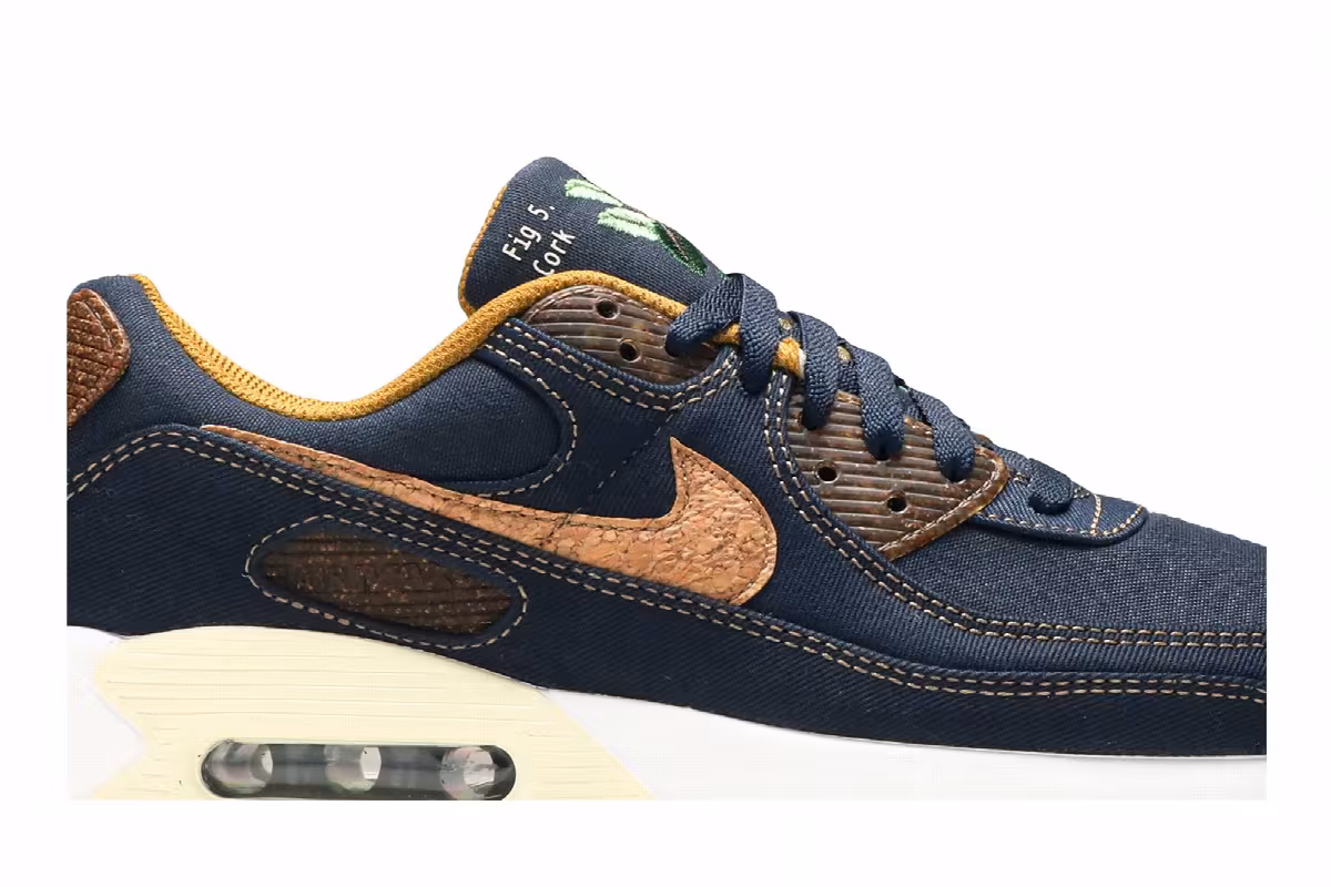 Nike Air Max 90 Cork - Obsidian, view 3