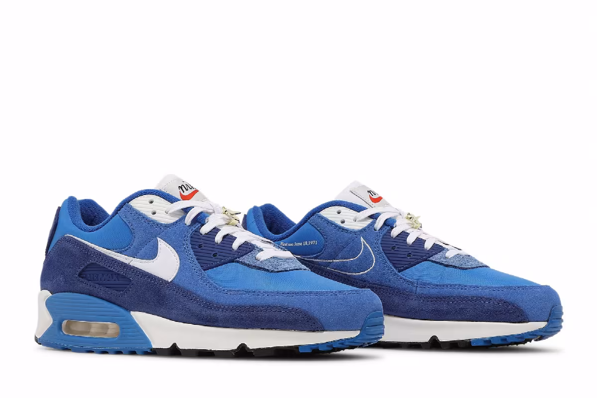 Nike Air Max 90 SE First Use Pack - Signal Blue, view 9