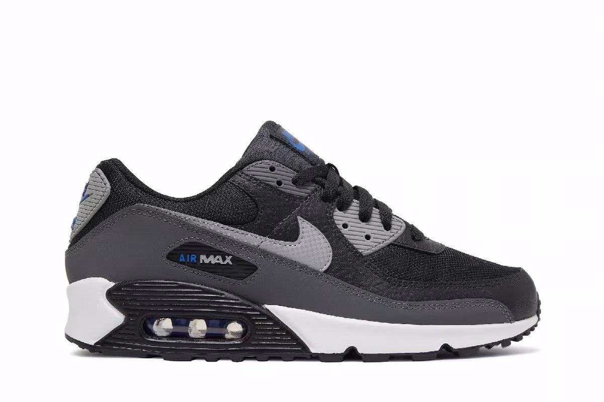 Nike Air Max 90 Black Iron Grey, view 2