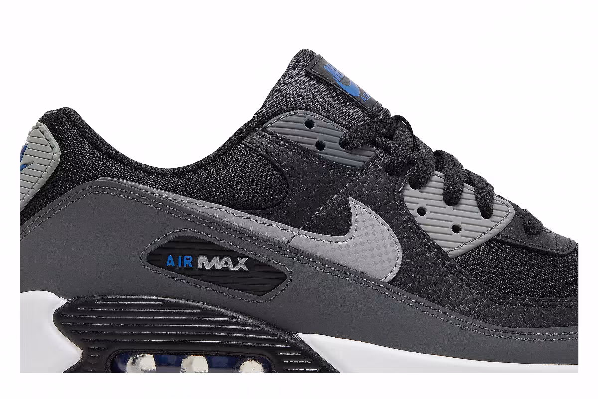 Nike Air Max 90 Black Iron Grey, view 3