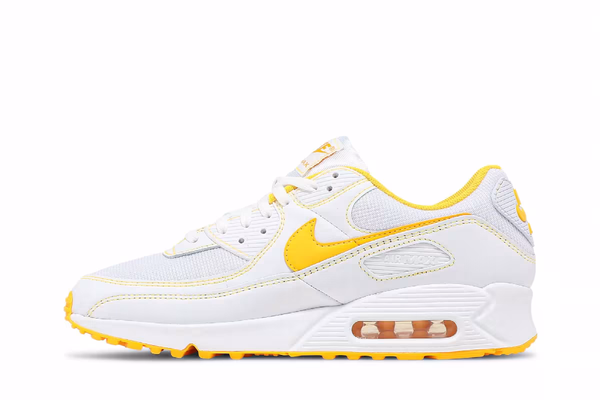 Nike Air Max 90 White Laser Orange, view 4