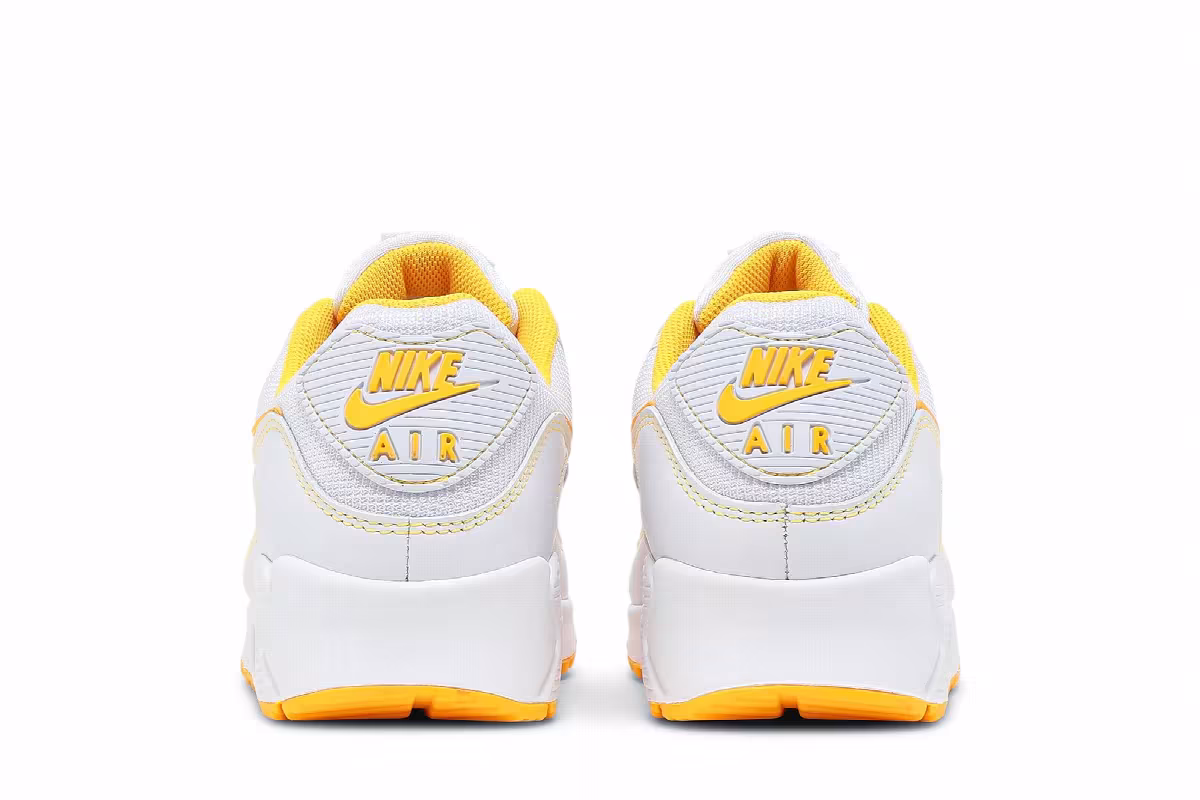 Nike Air Max 90 White Laser Orange, view 7