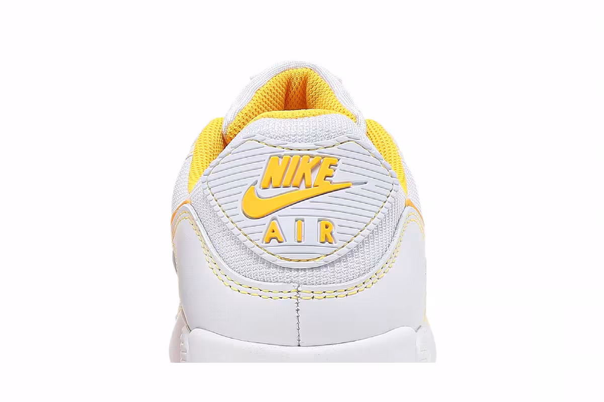 Nike Air Max 90 White Laser Orange, view 8