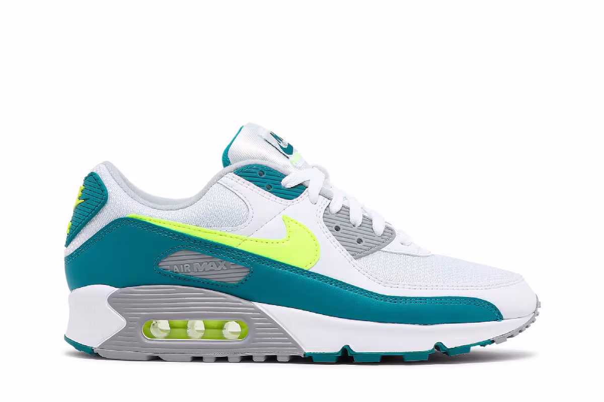 Nike Air Max 90 Spruce Lime, view 2