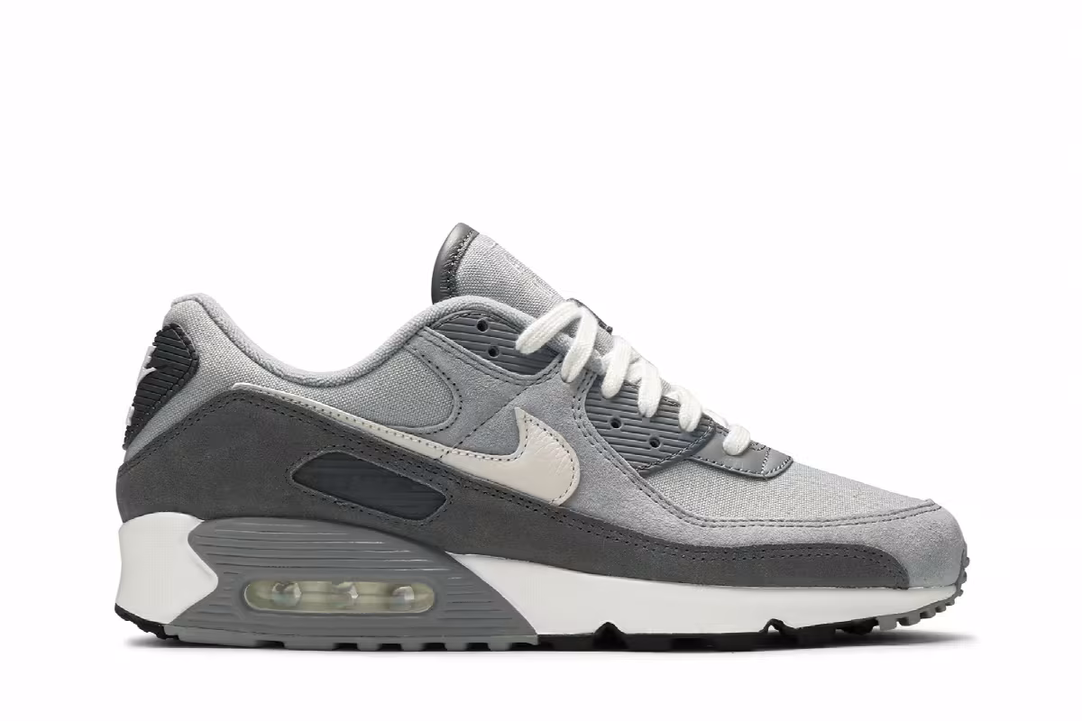 Nike Air Max 90 Premium Light Smoke Grey, view 2