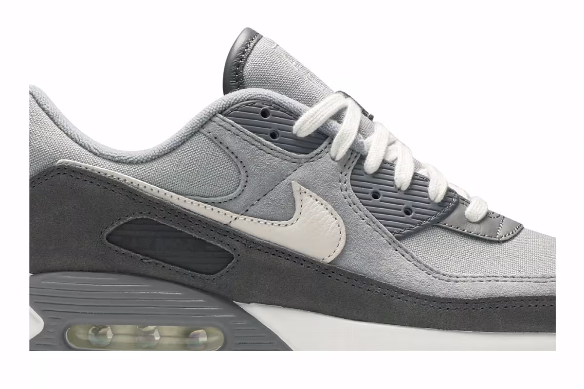 Nike Air Max 90 Premium Light Smoke Grey, view 3