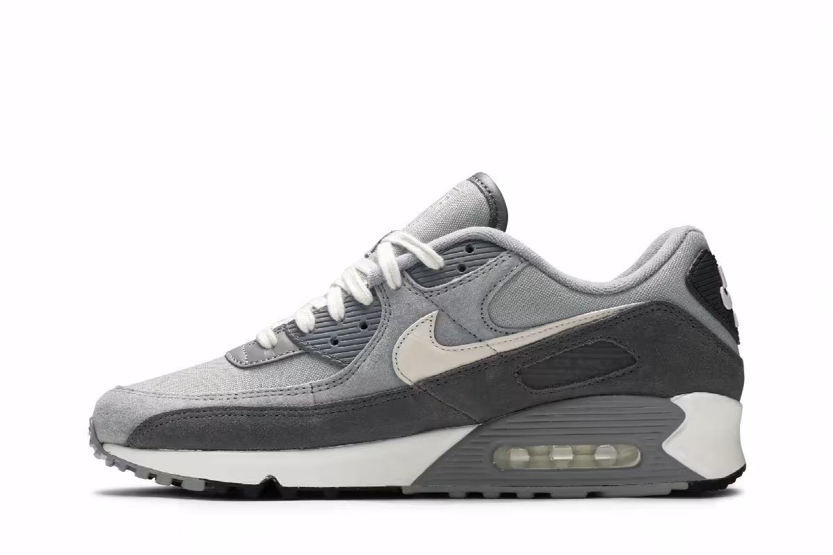 Nike Air Max 90 Premium Light Smoke Grey, view 4