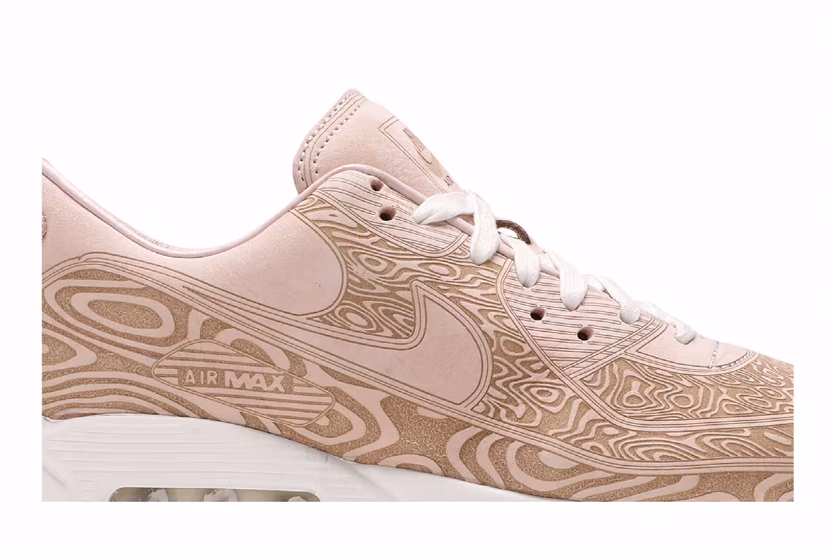 Nike Air Max 90 QS Laser Woodgrain, view 3