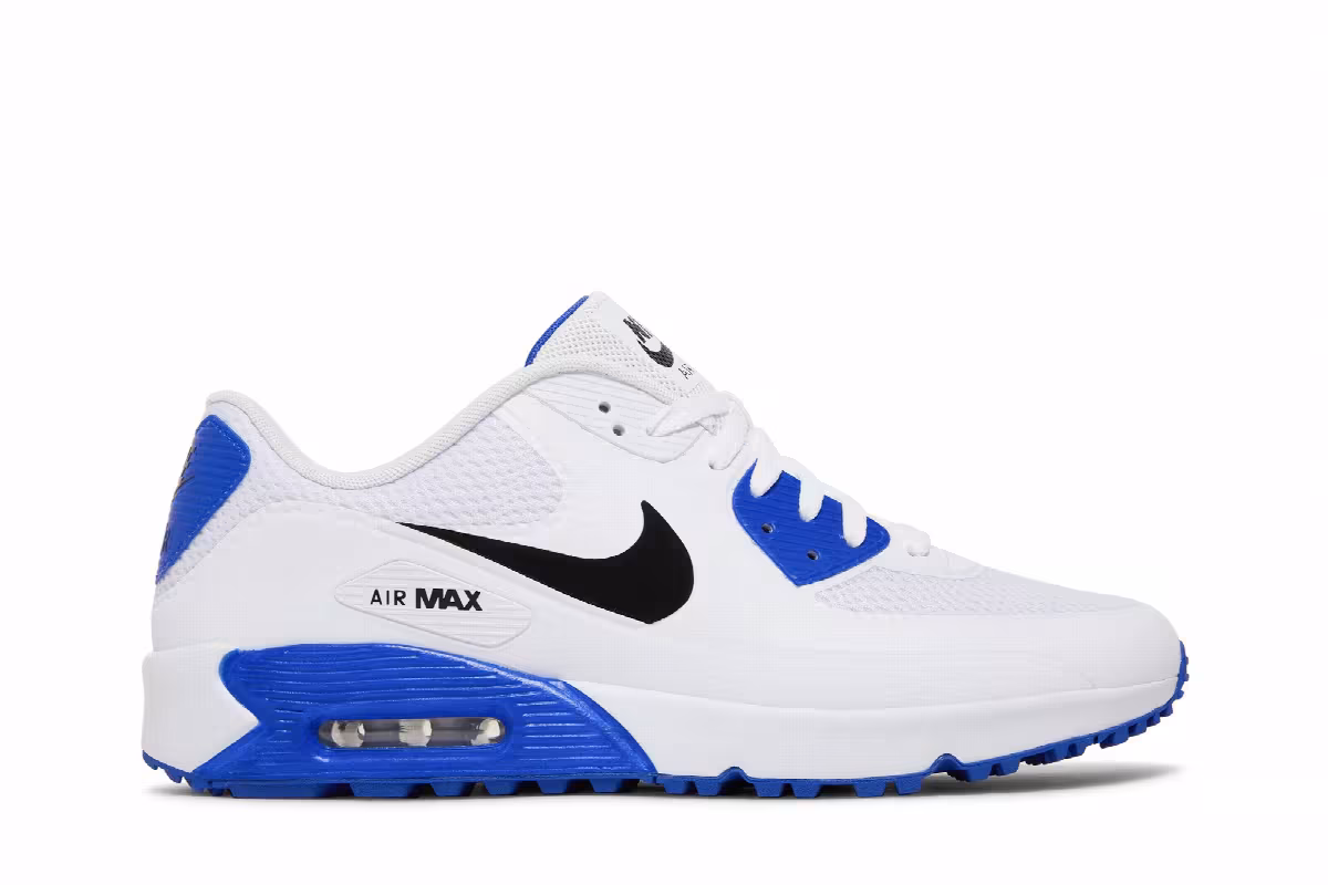 Nike Air Max 90 Golf White Racer Blue, view 2