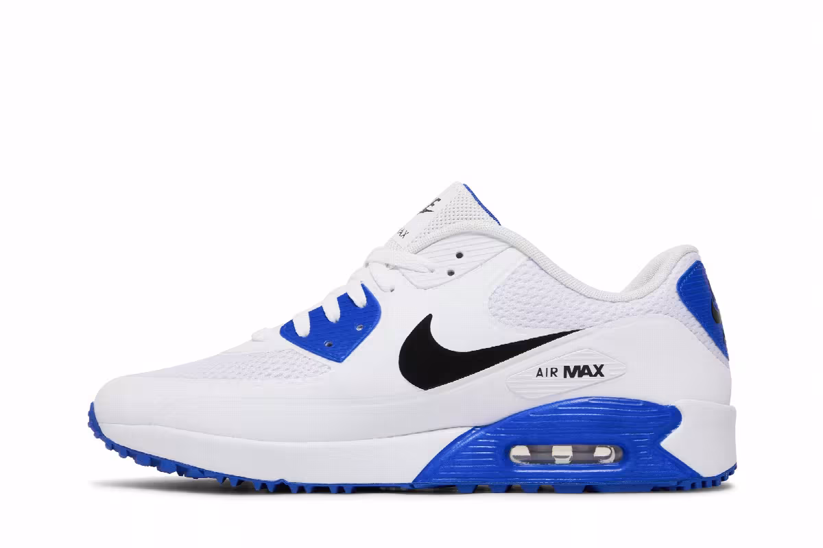 Nike Air Max 90 Golf White Racer Blue, view 4