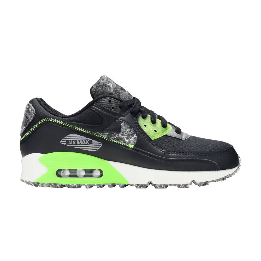 Nike Air Max 90 M2Z2 Recycled Wool Pack - Black Electric Green