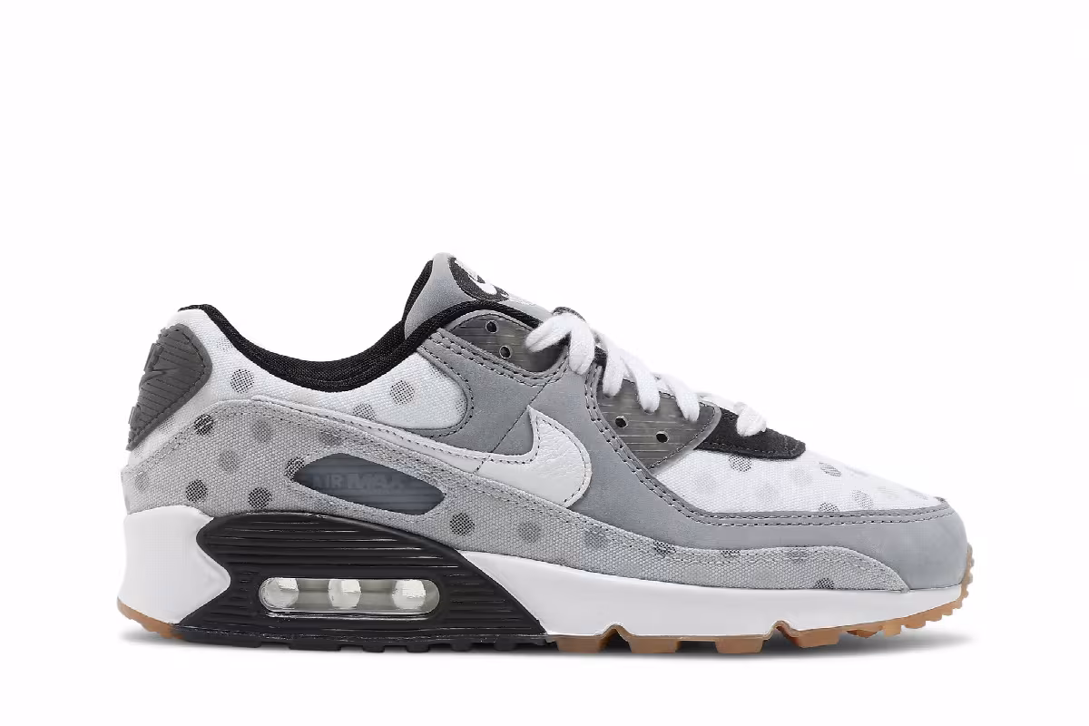 Nike Air Max 90 NRG Venn Diagram - Grey Fog Polka, view 2