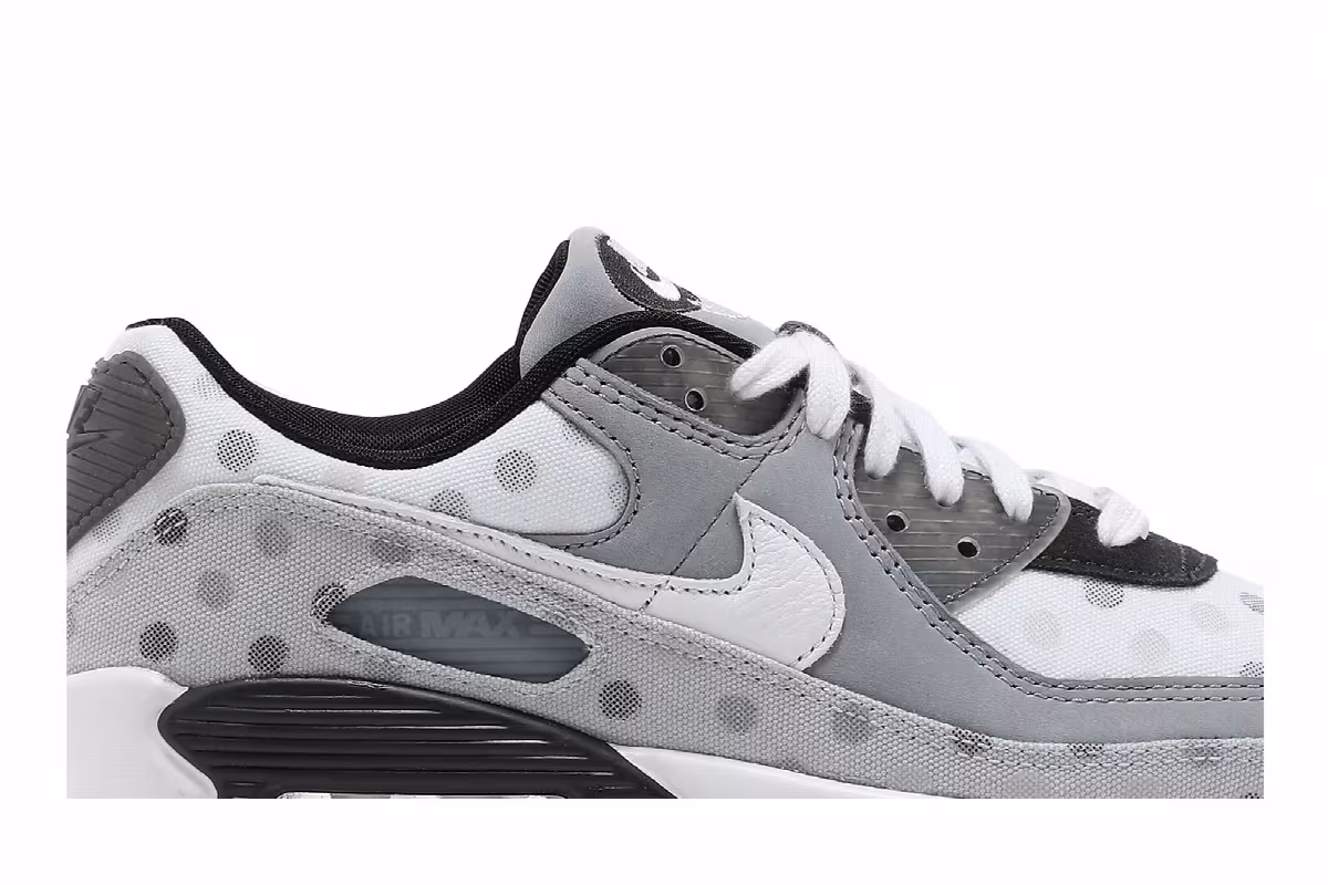 Nike Air Max 90 NRG Venn Diagram - Grey Fog Polka, view 3