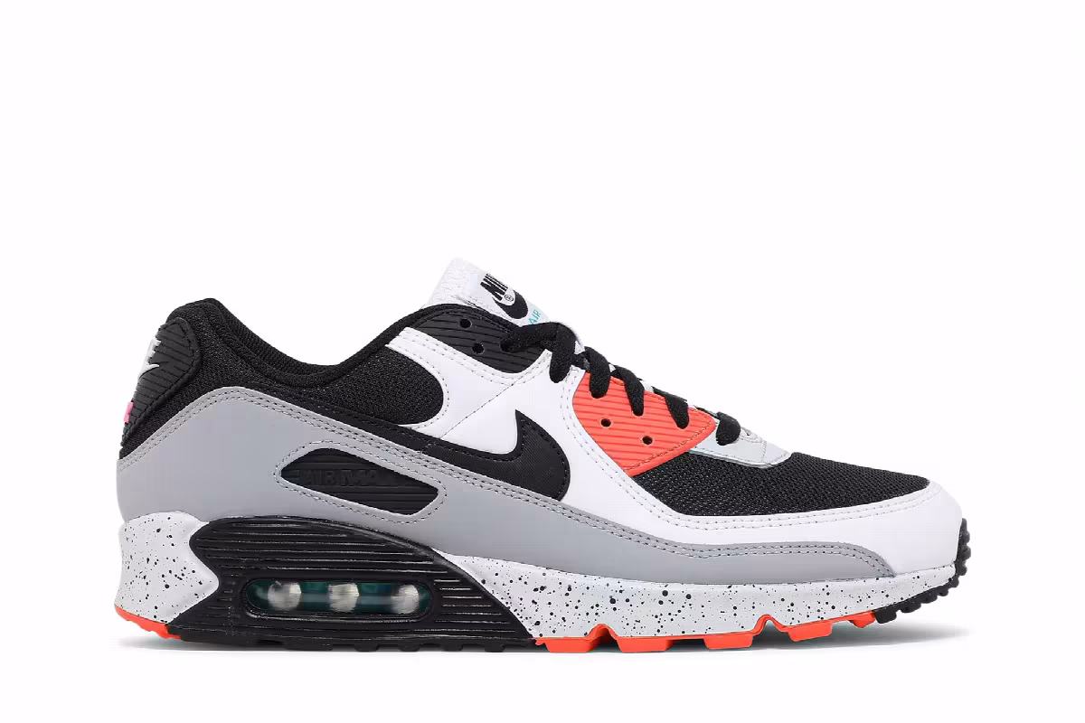 Nike Air Max 90 Black Turf Orange, view 2