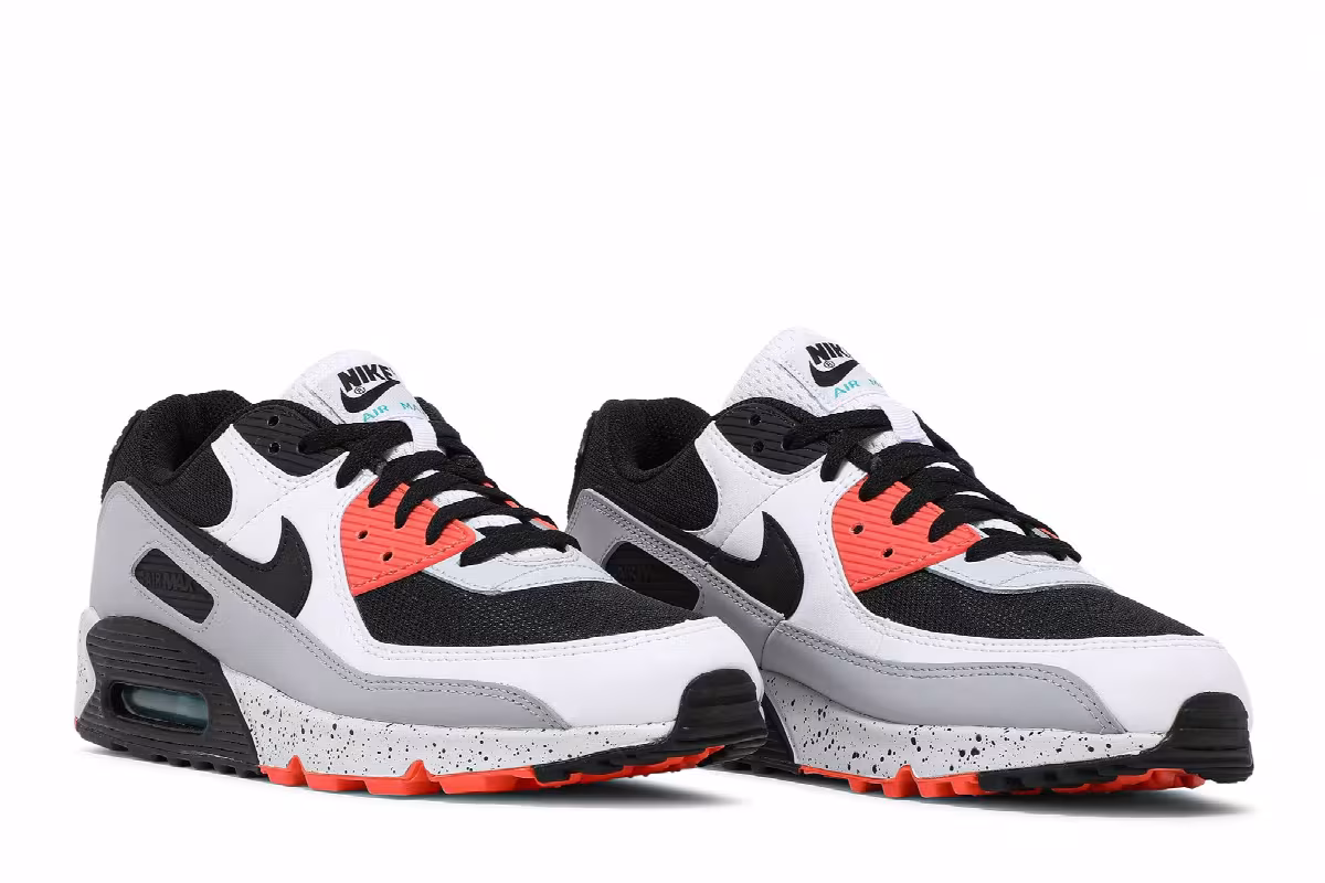 Nike Air Max 90 Black Turf Orange, view 9
