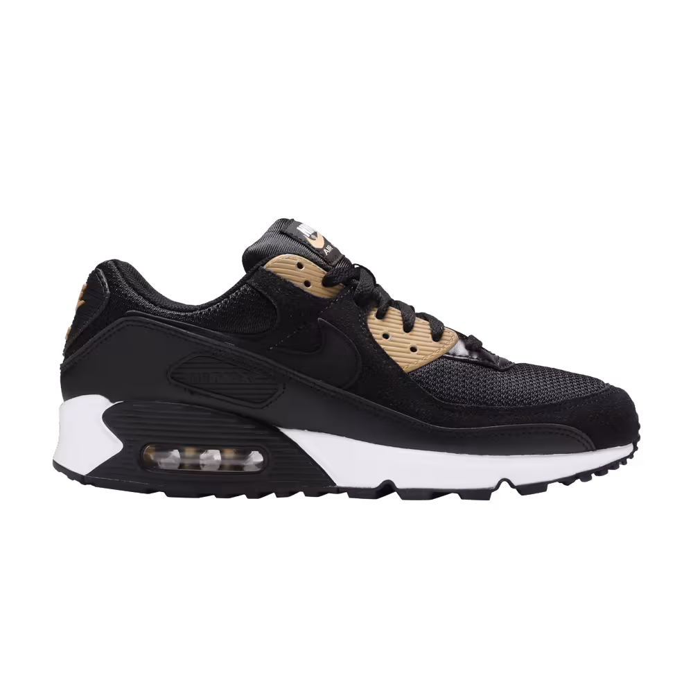 Nike Air Max 90 Black Metallic Gold