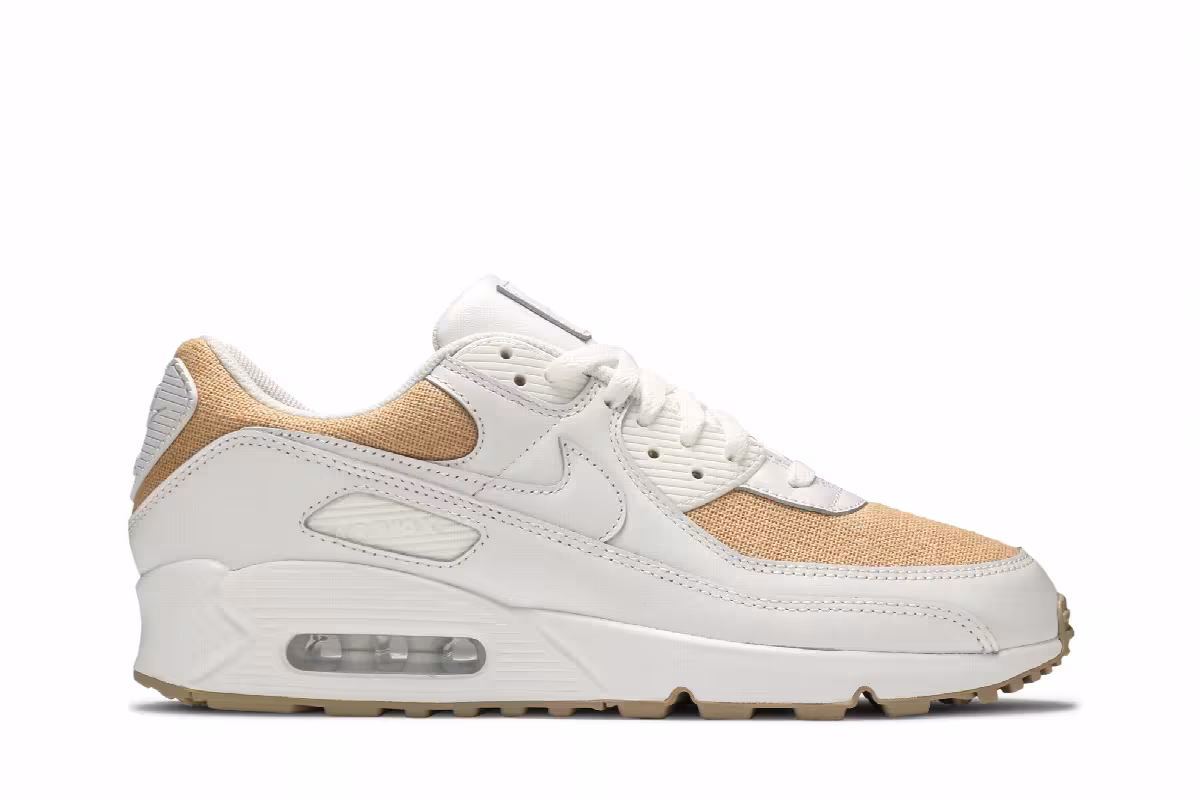 Nike Air Max 90 White Gum Light Brown, view 2