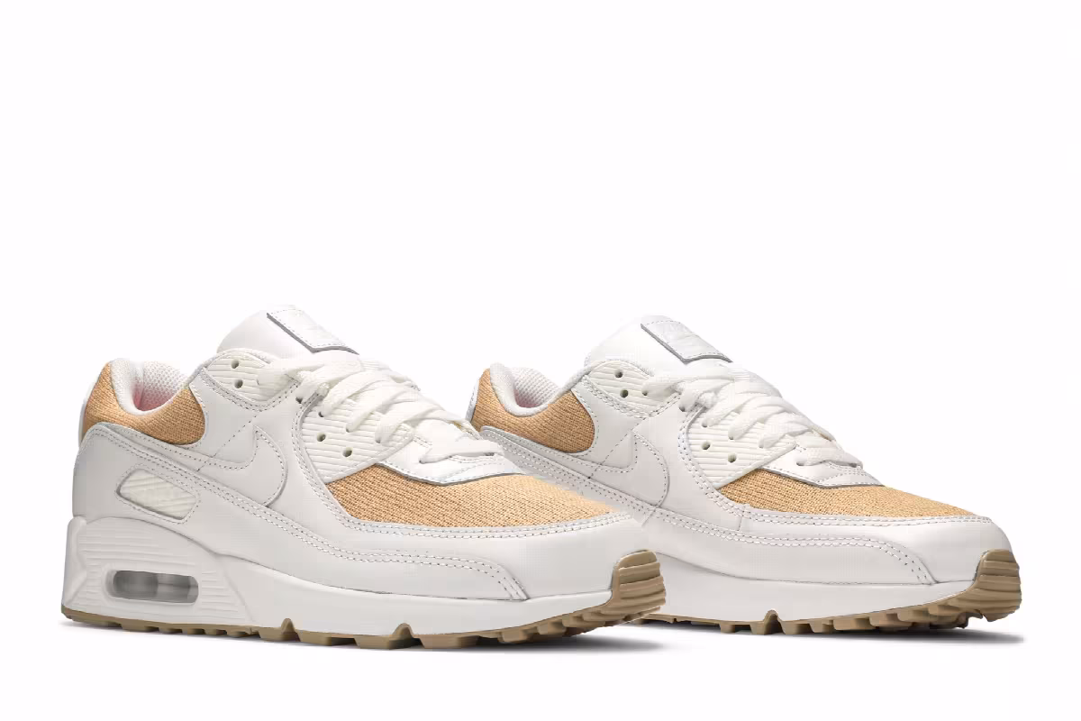 Nike Air Max 90 White Gum Light Brown, view 9